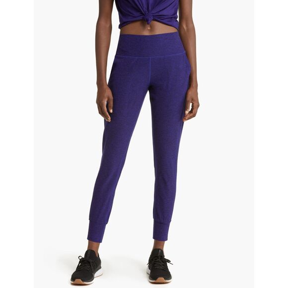 NWT Zella Nordstrom Restore Slim Fit Pocket Jogger in Blackberry | Large (12-14) - Picture 1 of 14